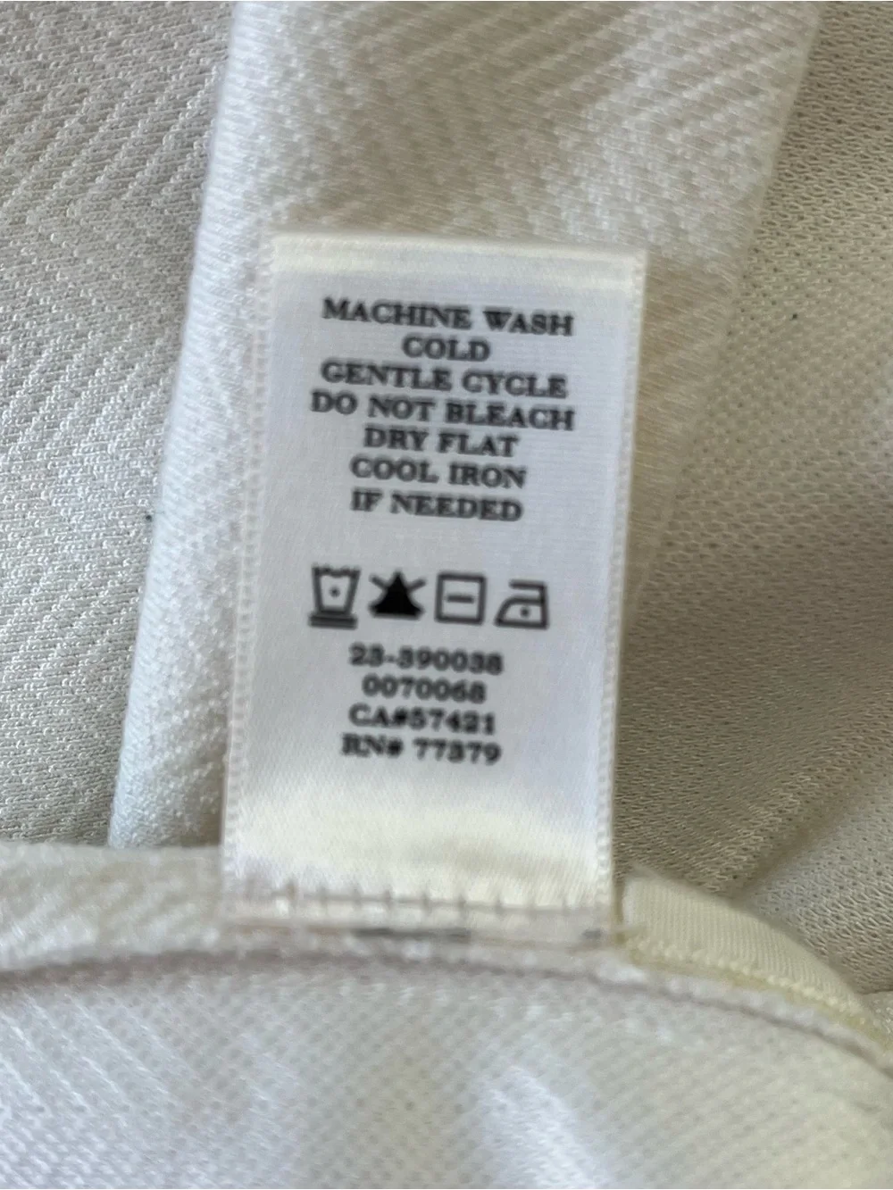 Ann Taylor Cream Ribbed Sleeveless Tank